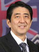 Le Premier ministre japonais, Shinzo Abe (© Eric Draper)
