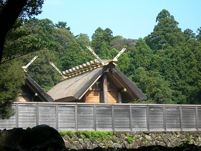 Le sanctuaire interieur "Naiku" d'Ise Jingû - Photo : N yotarou