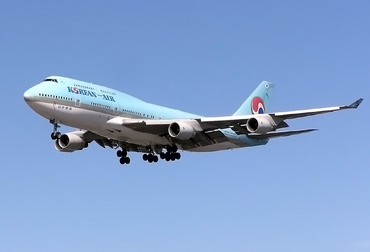 Boeing 747-400 de Korean Air © Arpingstone.