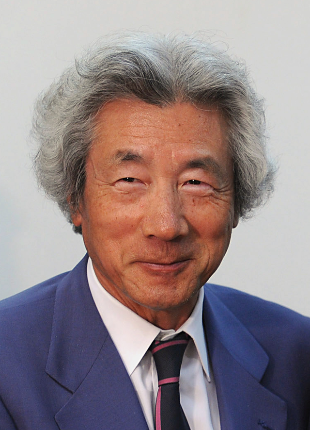 L&#39;ancien premier ministre Jun.ichiro Koizumi (© Fabio Rodrigues Pozzebom/ABr - Koizumi-Junichiro