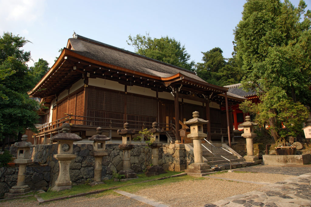 Le Keishoden du sanctuaire  Kasuga Taisha, l'un des lieux vandalisés (© 663highland)