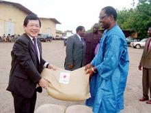, Don alimentaire du Japon au PAM/Guinée-Bissau