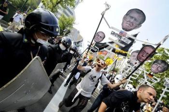 , Rassemblement altermondialiste avant le sommet du G8 au Japon