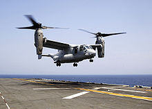 , Des aéronefs Osprey MV-22 seront basés à Okinawa