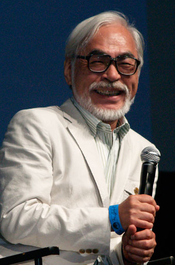 Hayao Miyazaki au Comic Con de San Diego, 2009 (© Natasha Baucas)