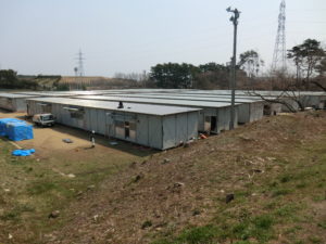 Des logements temporaires à Shichigahama, Miyagi (© Daisuke TSUDA)