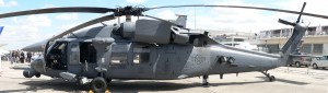 Hélicoptère de type HH-60 identique à celui qui s'est écrasé à Okinwa (© David Monniaux) 