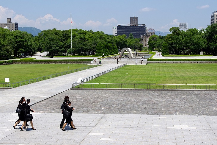 Le parc du Mémorial de la Paix de Hiroshima (© Jakub Hałun)