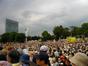 Manifestation anti-nucléaire à Tôkyô en septembre 2011 - DR