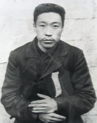 An Jung Geun, coréen activiste. Photo : avant 1945, Livre japonais "Japon-Corée annexion et le Mouvement Coréen pour l'Indépendance", publié par Roudoukeizai Sha.