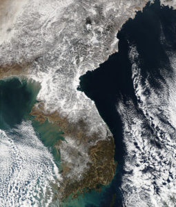 La péninsule coréenne, 2005.