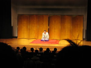 Rakugo au festival de Sanma (source : vera46)