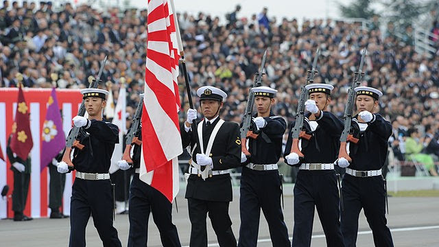 Défilé de marins japonais (DR)