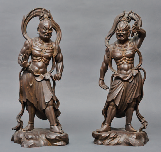 Les gardiens Agyo et Ungyo