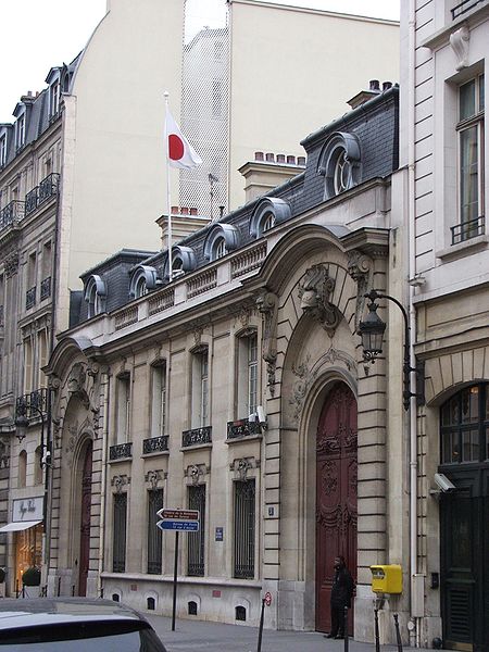 L'ambassade du Japon à Paris (© Krokodyl)