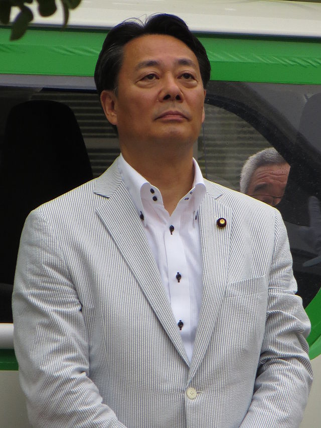 Banri Kaieda, président du PDJ du 25 décembre 2012 au 15 décembre 2014 (© Ogiyoshisan)