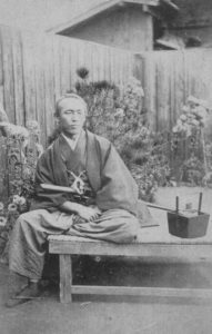 Sakamoto_Ryoma_epeiste_authentifié_rouleau_Kyoto