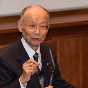 Satoshi Ōmura, Nobel de physiologie et médecine 2015 (© Bengt Nyman)