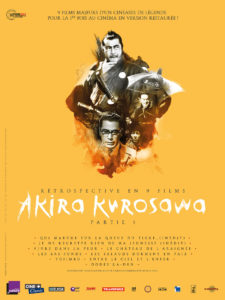 Affiche rétrospective Akira Kurosawa