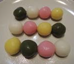 Shiratama dango.