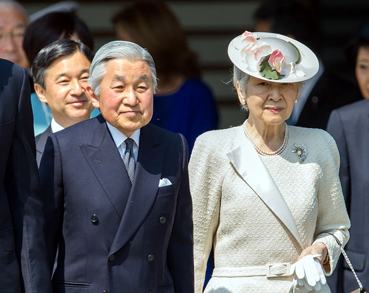 Le couple impérial japonais : l'empereur Akihito et l'impératrice Michiko ( © William Ng )