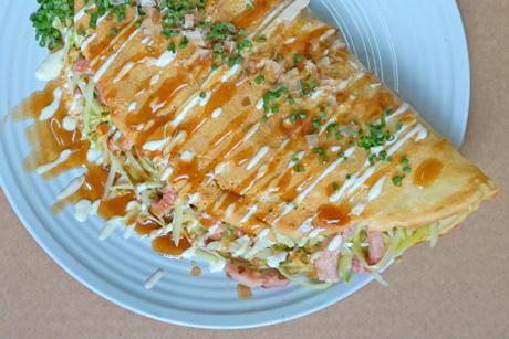 Crêpes Okonomiyaki