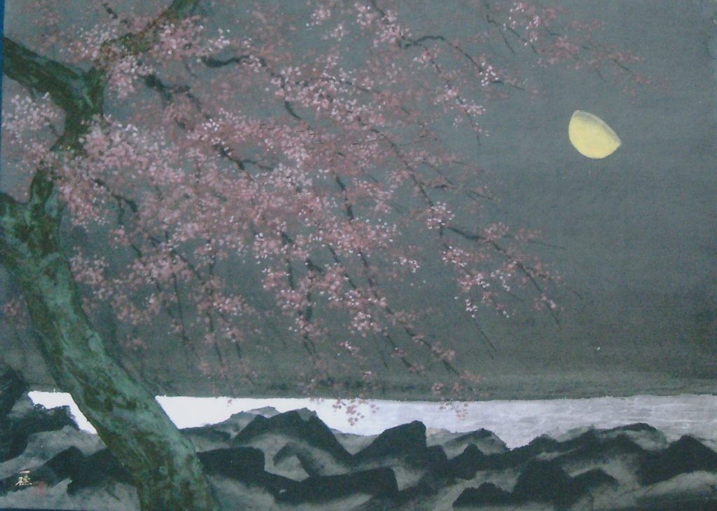"Le rêve d'une nuit de printemps", Kazuto Hieda