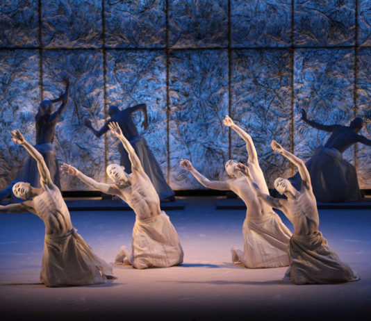 Spectacle de danse « Meguri » au théâtre de la Ville (Paris)