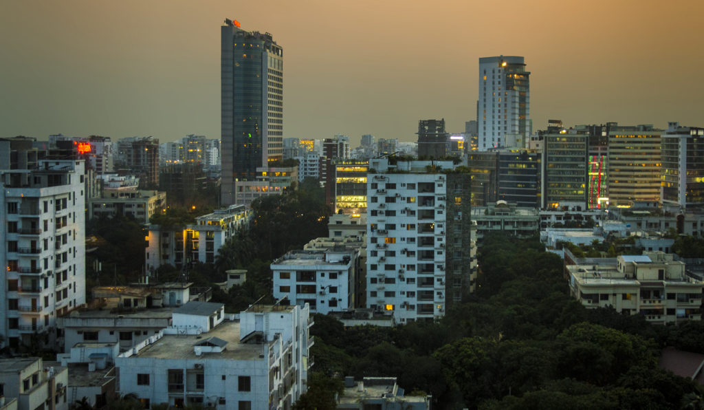 Gulshan, quartier aisé de la capitale Dacca, où a eu lieu l'attaque terroriste du vendredi 1er juillet 2016 (© Ahnaf Saber)