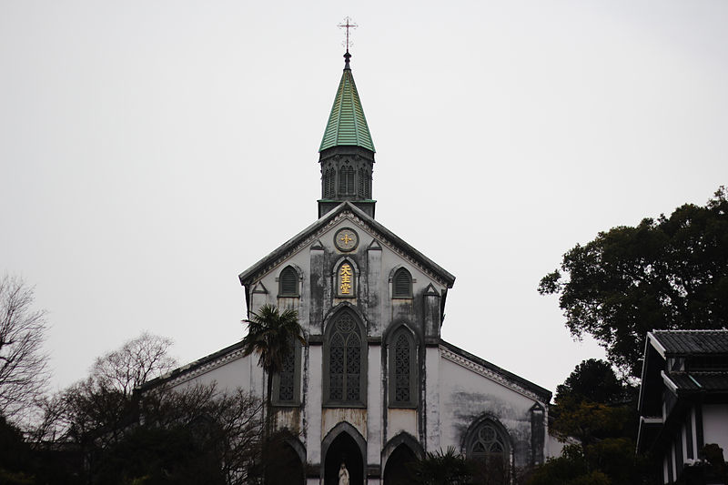 L'église d'Ôura, ou église des Vingt-Six-Martyrs, à Nagasaki. © Japanexperterna