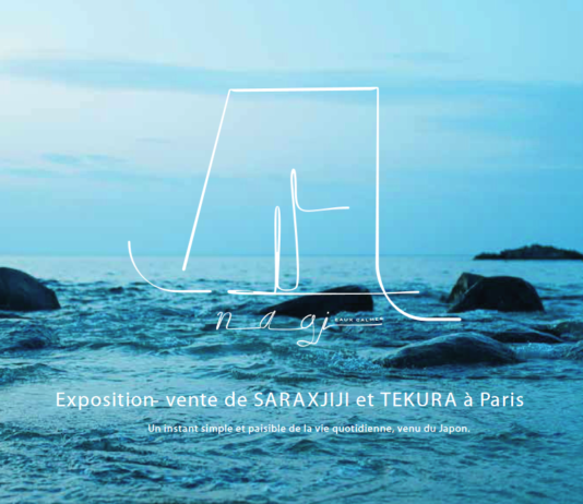 Expo-vente de SARAXJIJI et TEKURA à Paris – « Nagi – eaux calmes »