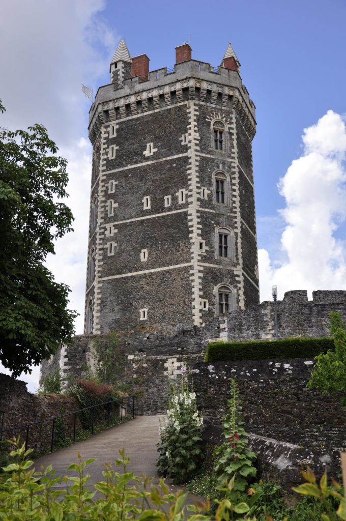 La tour octogonale du château de Oudon (© Chatmouettes)