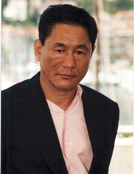 Takeshi Kitano au Festival de Cannes en 2000 (© Rita Molnár)