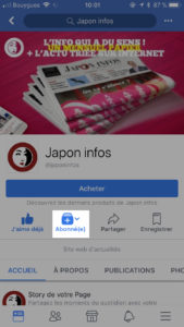 , Japon infos et les nouvelles règles de visibilité sur Facebook