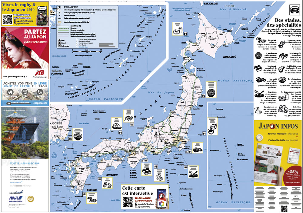 , Le mondial de Rugby à l’honneur avec le hors-série de Japon infos