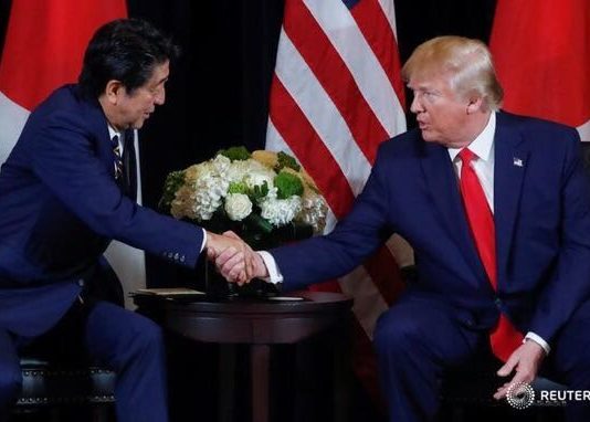 Conversation entre Abe et Trump | Succession de Shinzô Abe | Typhon fulgurant