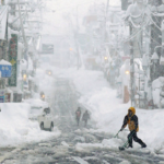 Fortes chutes de neige sur les régions cotières