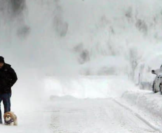 Tempête de neige au Japon