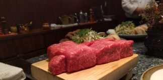 Menu à base de bœuf de Kôbe