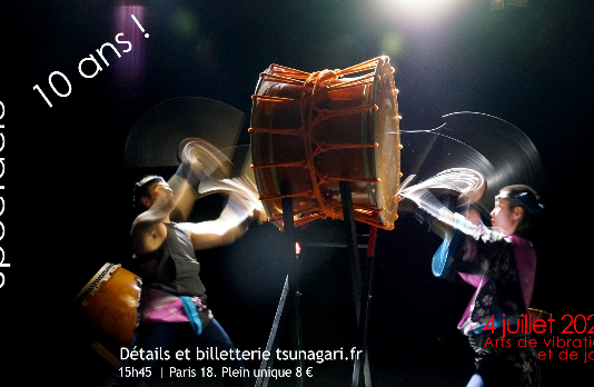 Grand spectacle Tsunagari Taiko Center (Paris)